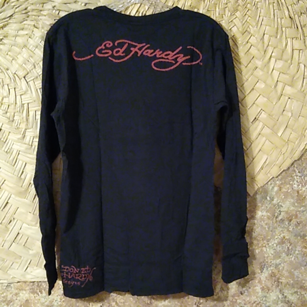 Ed Hardy men's tee - Picture 2 of 4